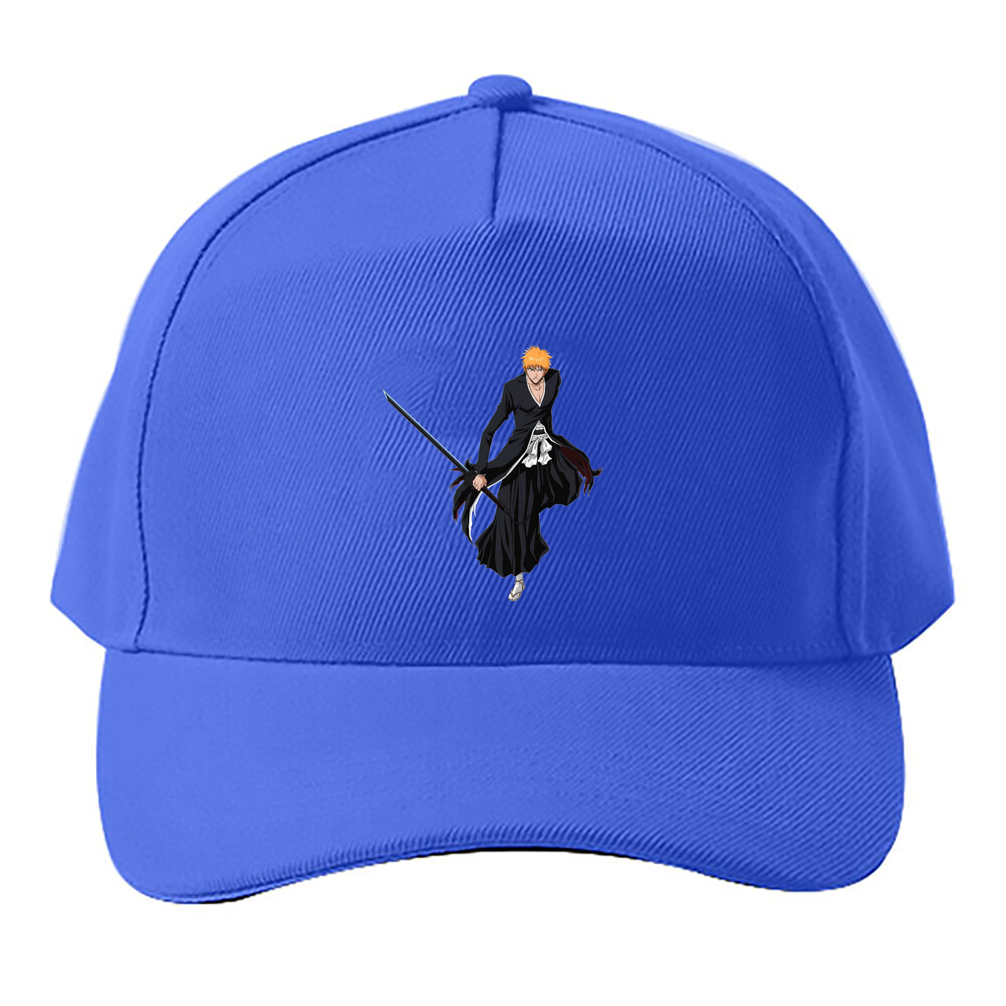 （画像用） ブリーチ 黒崎一護（くろさき いちご）BLEACH Kurosaki Ichigo ベースボールキャップ 綿100％ 男女兼用 帽子 スポーツ
